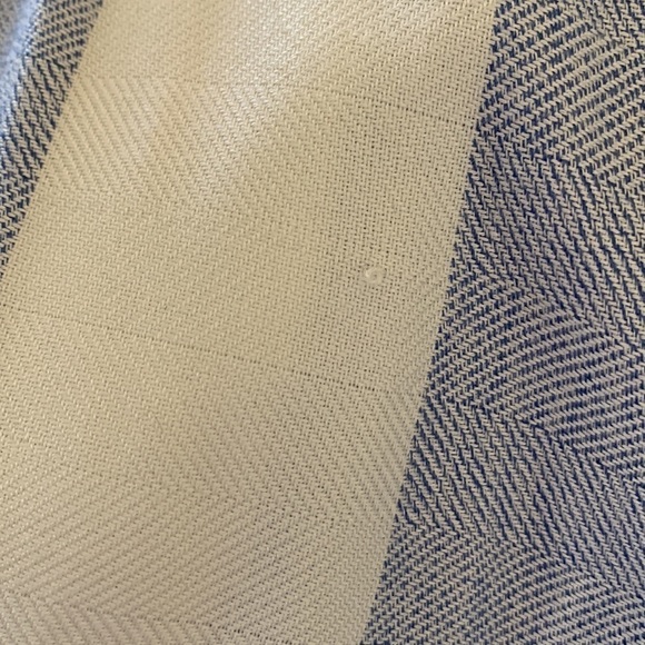 KAREN KANE, Women’s Scarf Style Top, Blue & White Stripes Size XS, - Picture 6 of 6